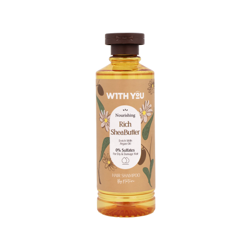 شامپو مغذی شی باتر و روغن آرگان ویت یو300میل